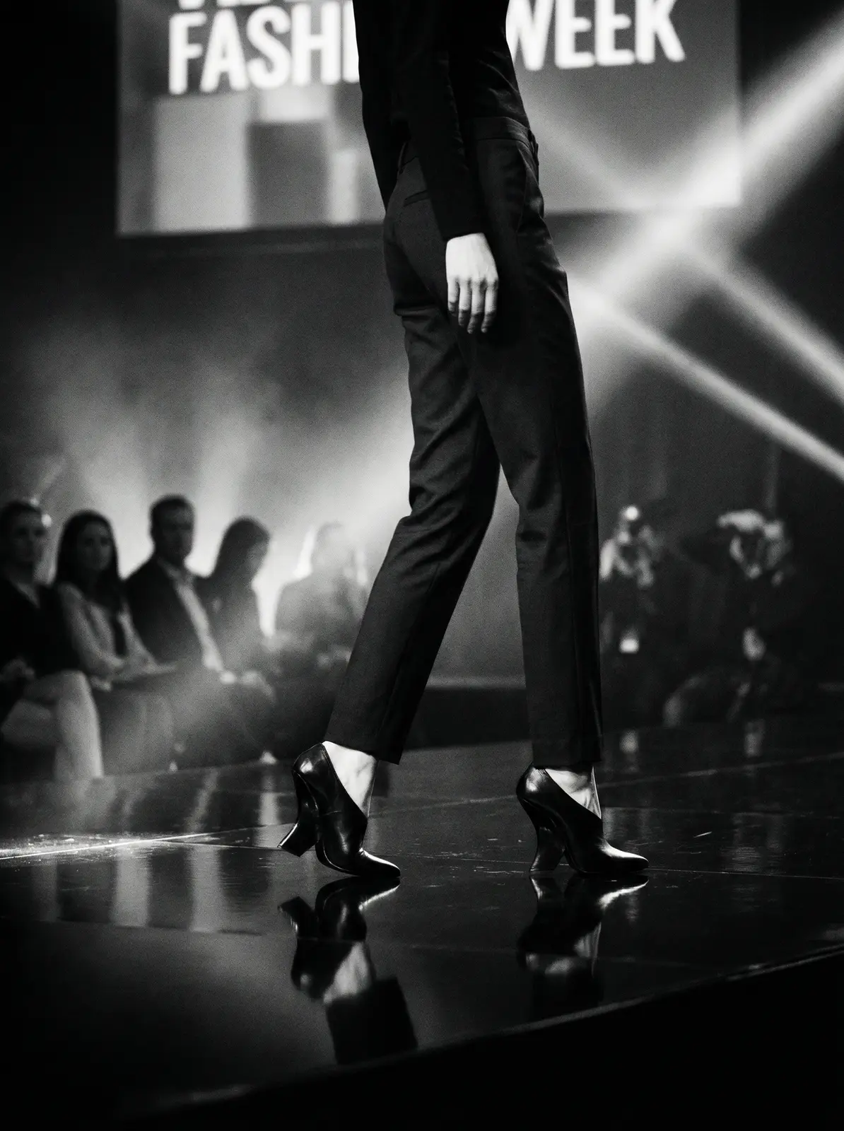华娱乐 大长腿 高跟鞋T台走秀短视频